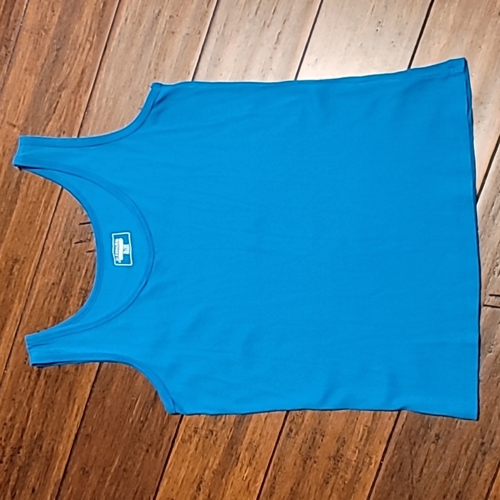 St. John's Bay classic tank. Size XL. Teal blue